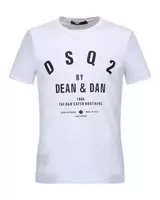 new dsquared herren t-shirt col round dean et dan